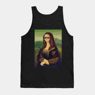 Mona Lisa is a little stylish Tank Top